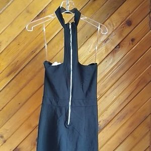 Strapless Black Romper